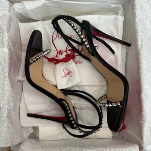 Christian Louboutin So Me 100 mm sandals - Size 38 - Black